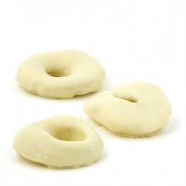 Apfelringe in Weisser Schokolade Sanbeam 100g