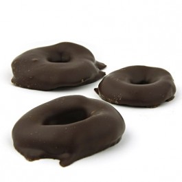 Apfelringe in Zartbitter Schokolade Sanbeam 100g