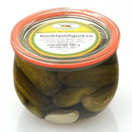 Knoblauchgurken 0,5 l