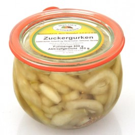 Zuckergurken 0,5 l