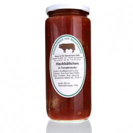Hackbällchen in Tomatensosse 500ml, Speckmann-Hof