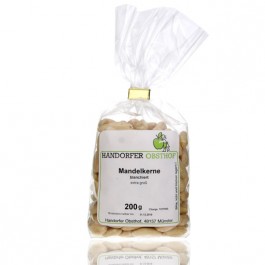 Mandelkerne blanchiert extra gross 200g, Handorfer Obsthof