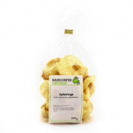 Apfelringe getrocknet und geschwefelt 200g, Handorfer Obsthof