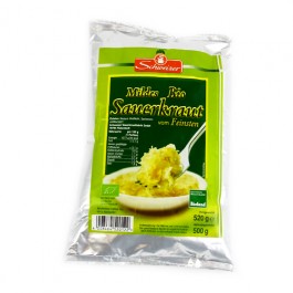 Mildes Bio-Sauerkraut