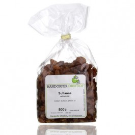 Sultanas getrocknet 500g, Handorfer Obsthof