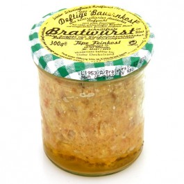 Schnittfeste Bratwurst im Glas 300g, Tepe Feinkost