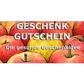Gutschein per Post zur Einlösung vor Ort im Handorfer Obsthof