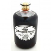 Johannisbeerwein (schwarz) 1l, Kelterei Hartmann